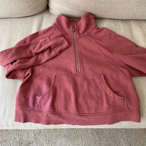 lululemon athletica Sweaters - Lululemon Scuba Half Zip Pullover